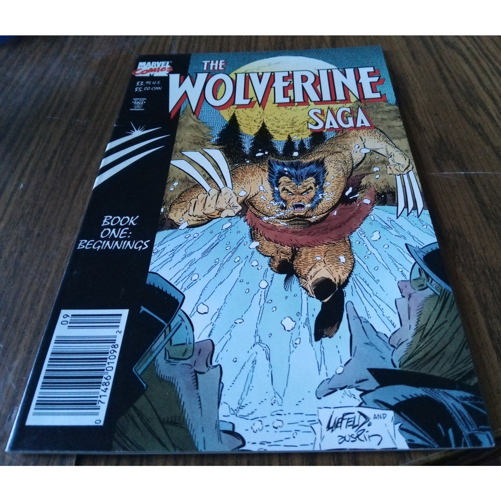 The Wolverine Saga #1 (September 1989 Marvel Comics)